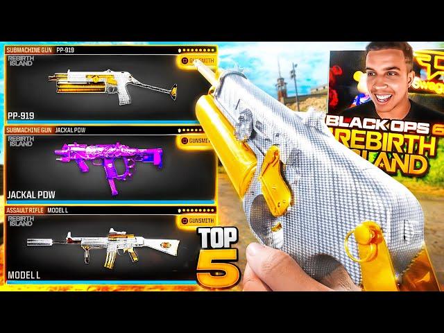 TOP 5 NEW META LOADOUTS in Black Ops 6 Warzone Rebirth Island!