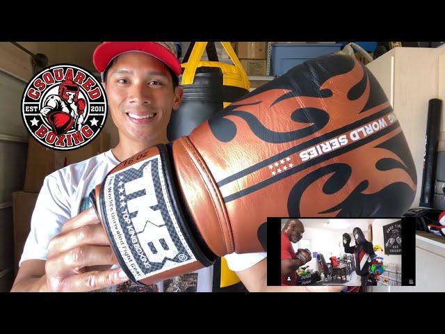 What Are Mike Tyson's Boxing Gloves?-TOP KING AIR WORLD SERIES MUAY THAI BOXING GLOVES!