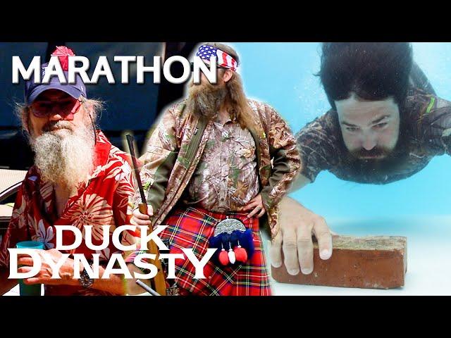 FUN-FILLED ROBERTSON VACATIONS! *TWO HOUR MARATHON* | Duck Dynasty