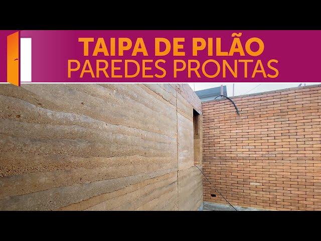 Taipa de Pilão Finalizada