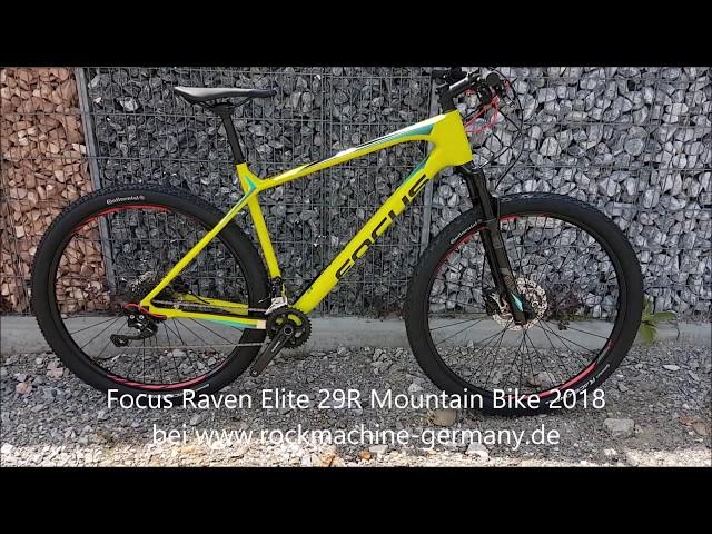 Focus Raven Elite 29R Carbon Shimano XT Mountain Bike 2018