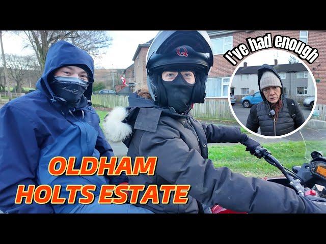 OLDHAM - HOLTS ESTATE Feral Gangs, Scruffs and Nesbits!