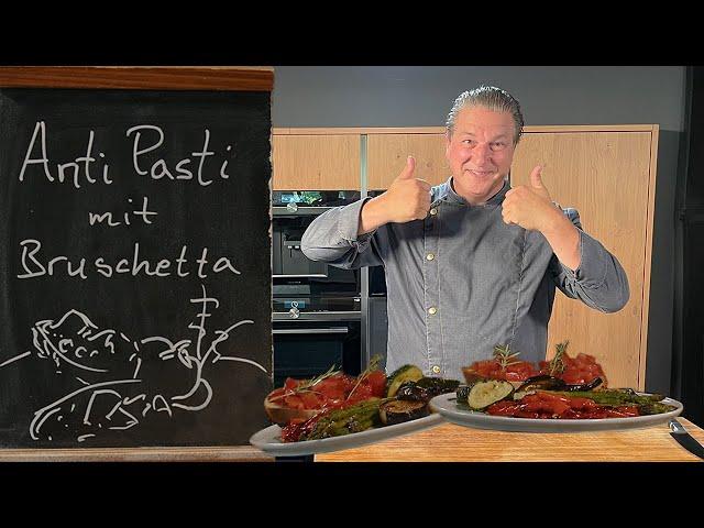 Antipasti mit Bruschetta - Der italienische Klassiker | Das schnelle Gericht