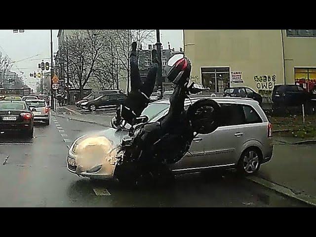 Wymuszenie pierwszeństwa na motocykliście