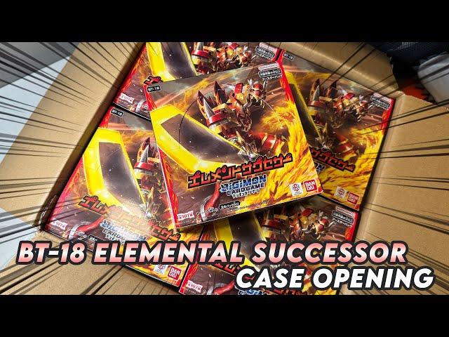 BT-18: Elemental Successor Case Opening (Digimon Card Game)