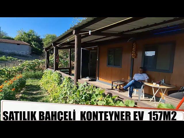 (Satış dışı) Fiyat Düştü Gönen Alaşar köyü Bahçeli Konteyner Ev 157m2 Masrafsız