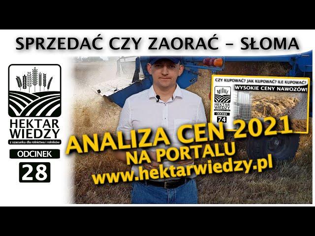 SPRZEDAĆ CZY ZAORAĆ? - SŁOMA | ODCINEK #28