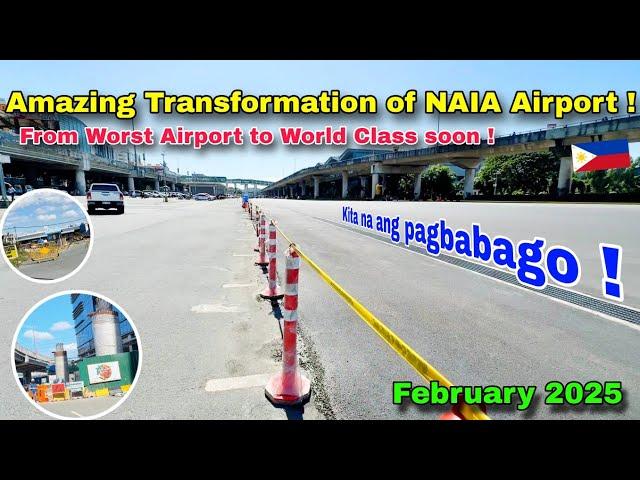 Laking Pinagbago ng NAIA Terminal 3 ! Much better Now ! Naia Terminal - 4 SMC Project FEBRUARY 2O25