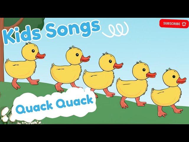 Quack Quack Quack Kids Song | BoomFar Kids Dance Songs & Nursery Rhymes