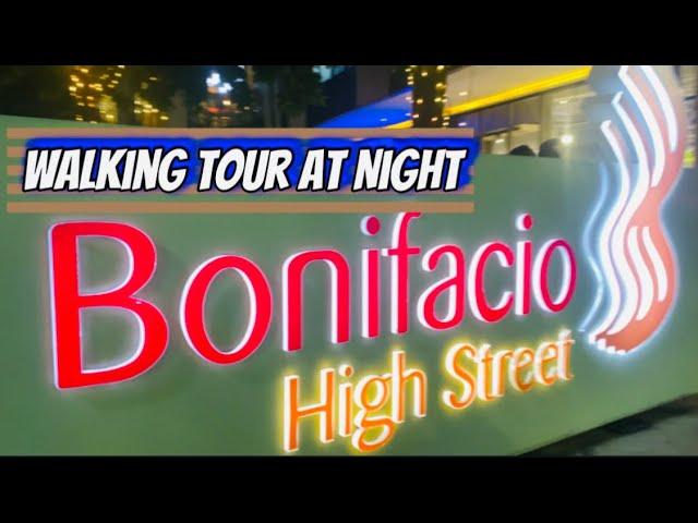 Bonifacio Global City at Night | Walking Tour #bgc #walkingtour