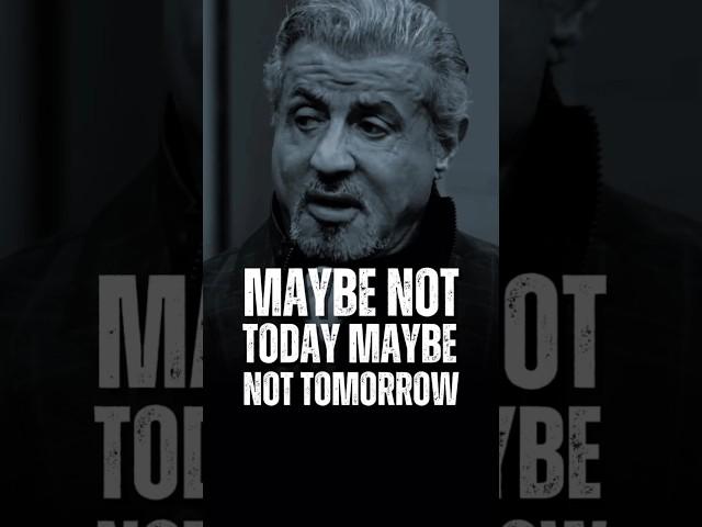 Maybe not today maybe not tomorrow I Rocky Balboa Motivational Quotes.️ #shorts #motivationalquotes