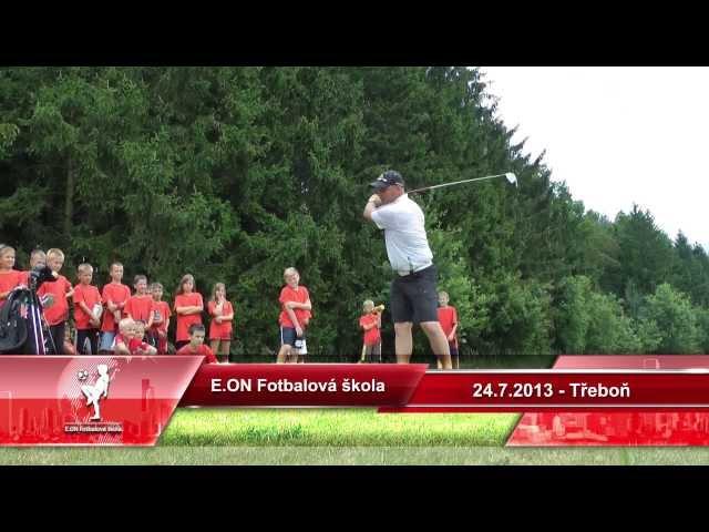 E.ON Fotbalova skola v Třeboni - čtvrtý den