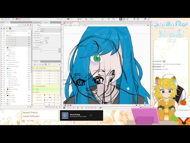 [VOD] Rigging in Live2d