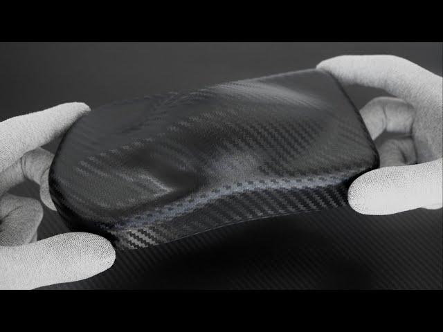 Rwraps Black Carbon Fiber Vinyl Film