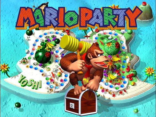 Mario Party 1 50 Turns Yoshi's Tropical Island (DK)