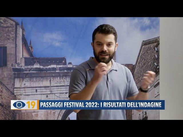 Passaggi Festival 2022: i risultati dell'indagine