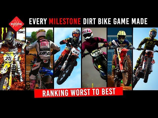 Every Milestone Dirt Bike Game + Ranking Worst To Best