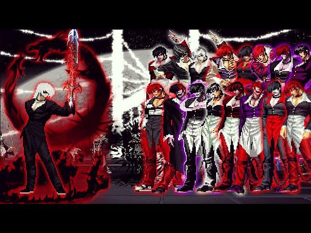 [KOF Mugen] Yagwick Vs Ultimate Zombie Iori Yagami Team | 1 Vs 16