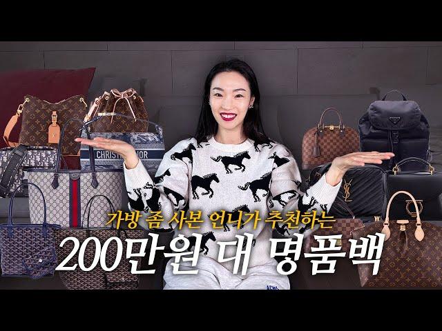 명품백 사기전에 보세요! 200만원대 명품가방 추천~~ | 장단점, 컬러, 사이즈 추천