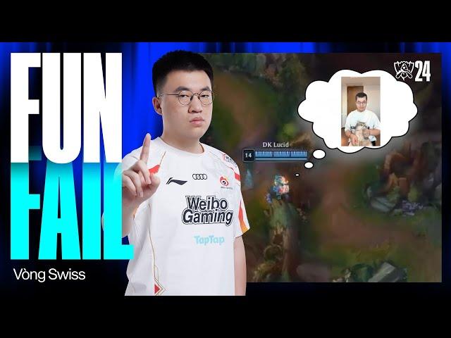 Tổng Hợp Fun/Fail Vòng Swiss | CKTG 2024