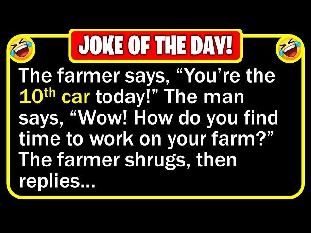  BEST JOKE OF THE DAY! - A husband and wife are driving down a country lane when... | Funny Jokes