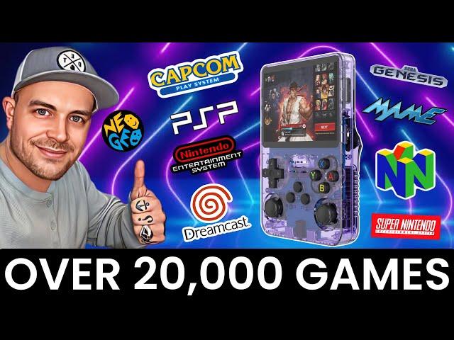 The Plug & Play R36S Handheld Has Over 20K Games