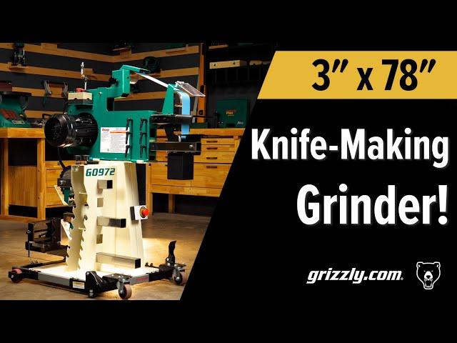 Effortless Knife-Making: Unleash Precision with the G0972 Grinder ️