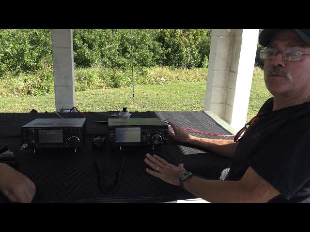 Yaesu FT-DX10 And Icom IC-7300, Side By Side Comparisons, Ham Radio