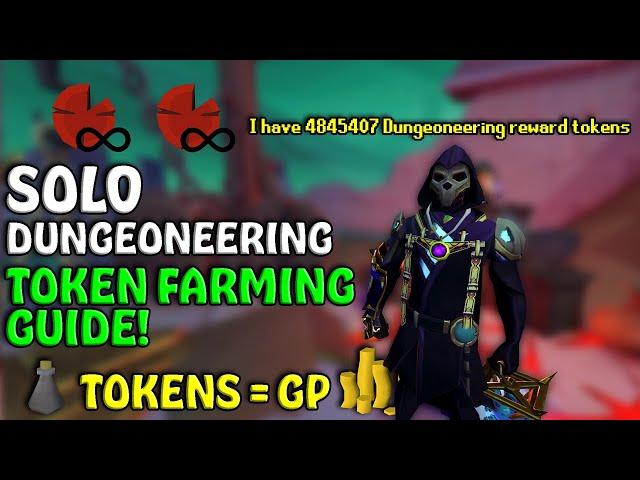 SOLO Dungeoneering TOKEN FARMING Guide! - FAST TOKENS! - 2024