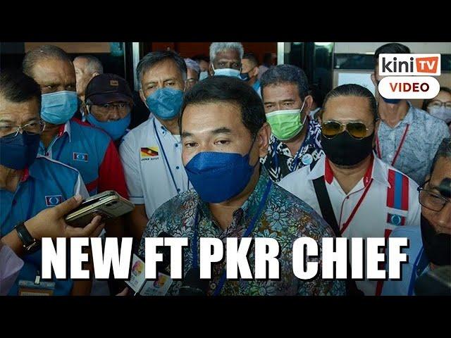 Rafizi appointed as new FT PKR chief, Amirudin to lead Selangor PKR