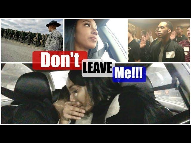 Diary of an Air Force GF #1 | - He's Leaving for Basic!