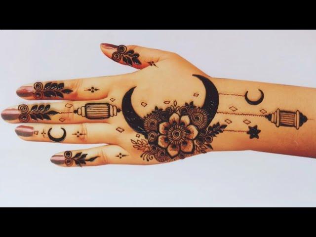 Chand rat  Mehndi Design for EID, Simple Mehndi Design For Eid, RAMADAN