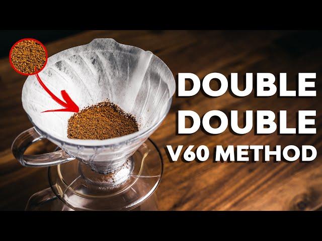 Easy V60 Recipe - DOUBLE DOUBLE Method & Technique