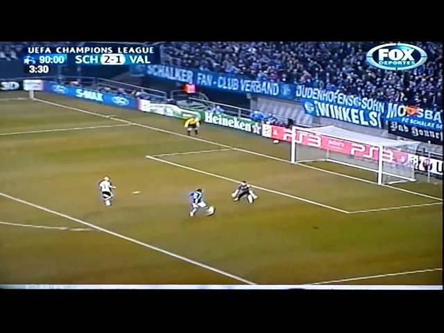 Schalke 04 vs Valencia CF UEFA Champions League 3:1 Goal