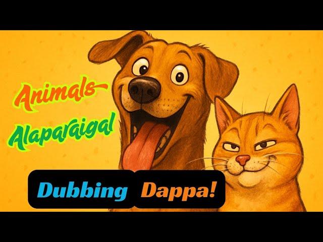Dubbing Dappa Jan'25 Collections - Part 2 #funny #cat #dog #comedy #dubbingdappa #funnyanimals #pets