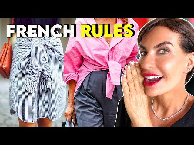 DRESS Like a French Woman with These Simple Rules