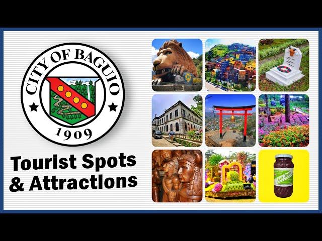 *LIST OF  FAMOUS TOURIST SPOTS & ATTRACTIONS IN BAGUIO CITY | Mga Pasyalan sa City of Pines |  2025