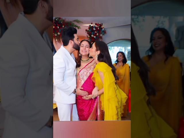 Shraddha Arya baby Shower Beautiful pic with hubby and friends#shraddhaarya #kundalibhagya #shorts