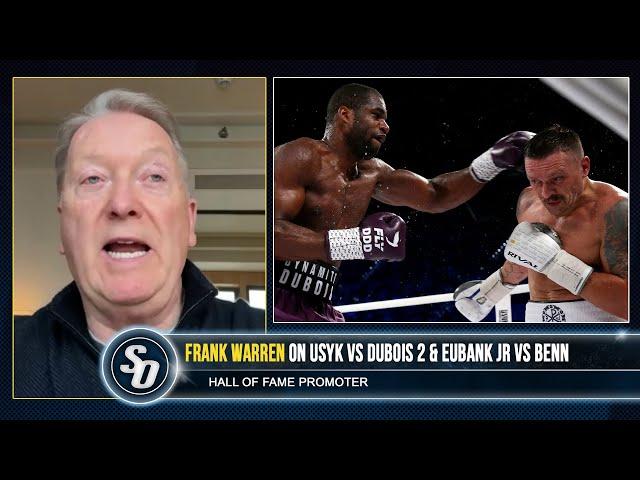 'I DON'T GIVE A FLYING F***!' - FRANK WARREN in NYC - Usyk vs Dubois 2, Eubank vs Benn