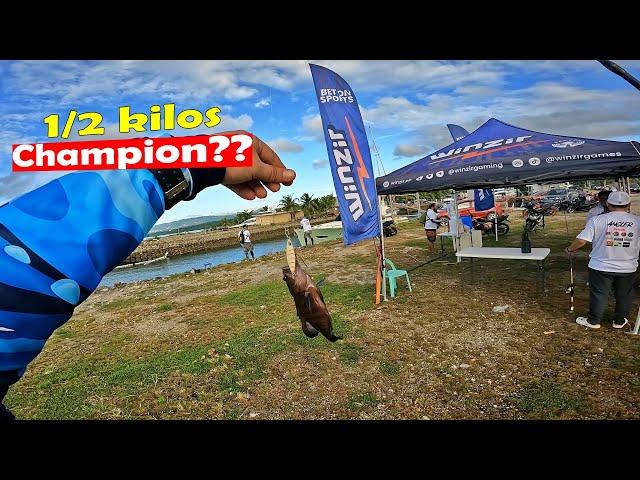 1/2 kilo sapat na | Shore Casting Tournament | Ultralight Fishing in the Philippines