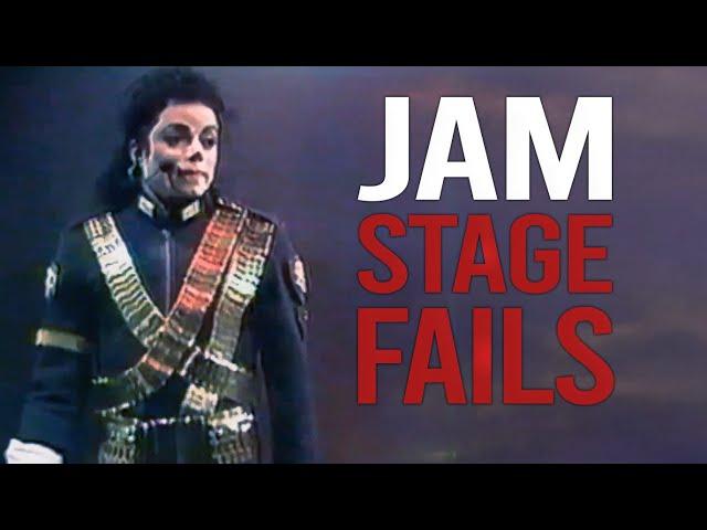 Michael Jackson STAGE FAILS | Jam