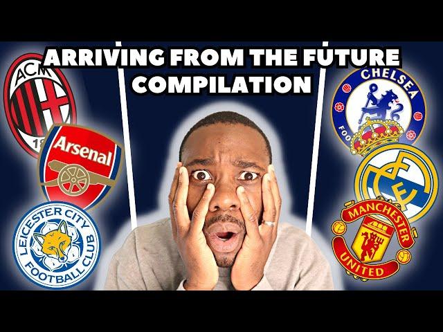 Football Fans arriving from the future Compilation...