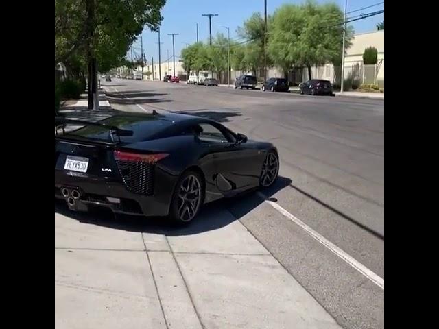 Lexus LFA V10 Exhaust Amazing Sound!!