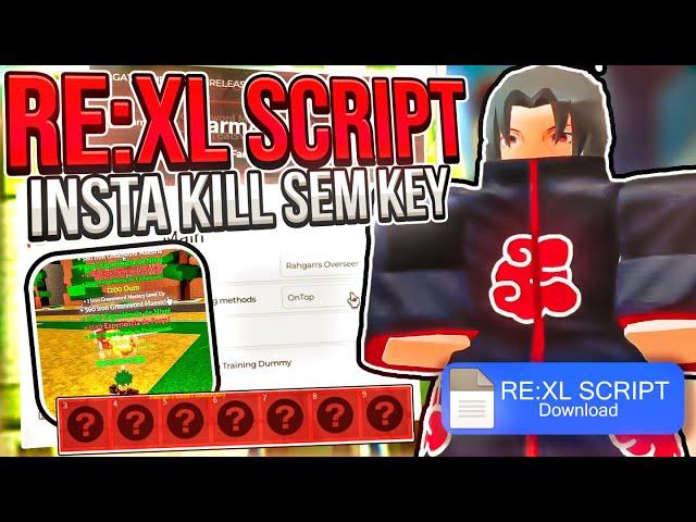 NOVO!  Novo Script RE:XL para Celular e PC (Pegando tudo) | Script Roblox Atualizado