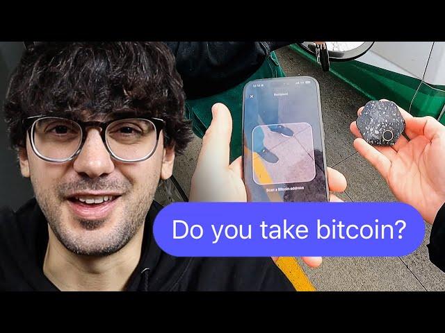 I tried using bitcoin for a day