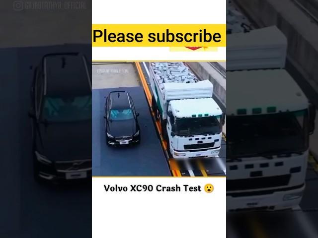 volvo xc90 crash Test  #volvo #volvocars #volvoxc90 #shorts #ytshorts #youtubeshortsindia