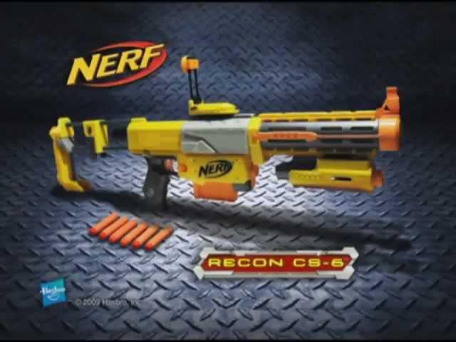 NERF N-Strike Recon CS-6 (2009 commercial)