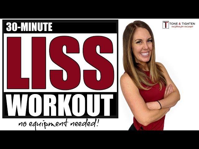 Low Intensity LISS Workout At Home - No Equipment Required!