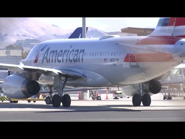 SLO Airport employees picketing for wages, safety, and health care