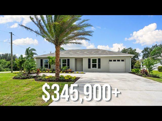 Lowest Priced New Construction Home FOR SALE in Port St Lucie Florida | No HOA | 3 Bedroom